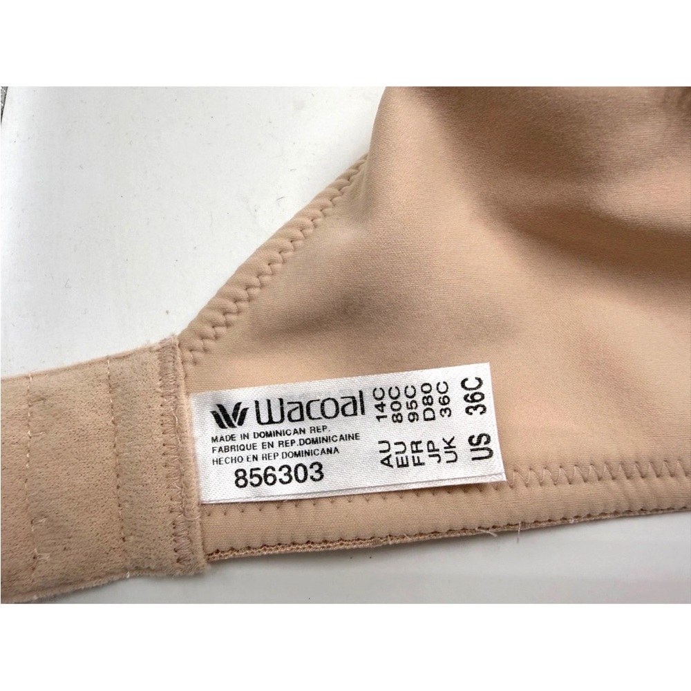 Wacoal Back Appeal Wire Free T-Shirt Bra 36C Rose Dust - Picture 6 of 6